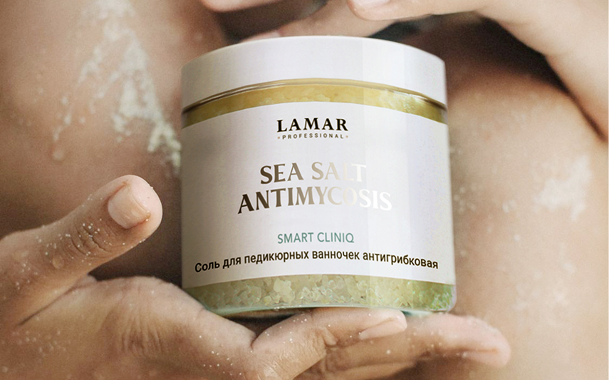 Соль для педикюрных ванночек антигрибковая