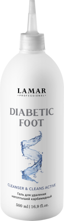 Гель для удаления натоптышей Карбамидный Diabetic foot 500мл