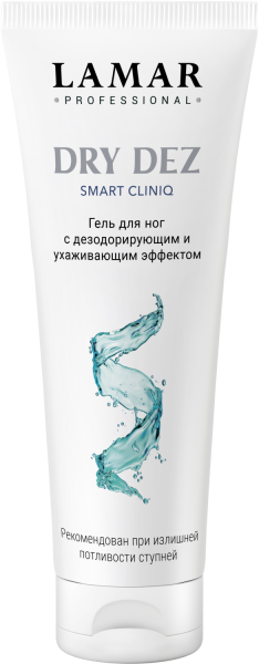 Гель антиперспирант от потливости ног DRY DEZ 100мл Гель антиперспирант от потливости ног DRY DEZ 100мл